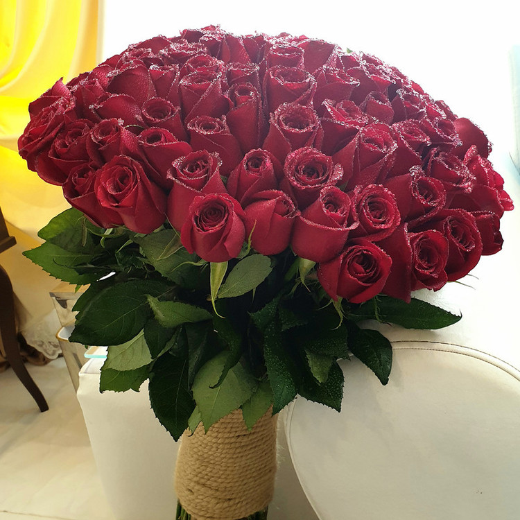 محصول نمونه تستی دسته گل رز مدل DG-11001
