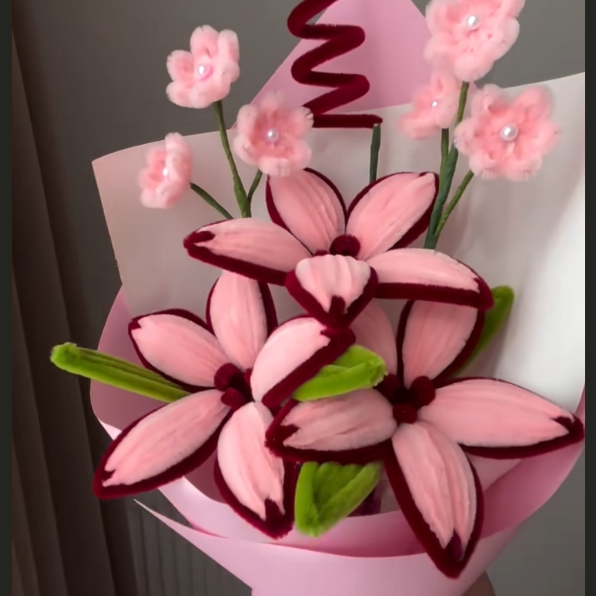دست گل مخملی